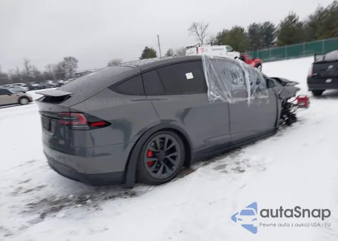 2023 Tesla Model X Plaid Tri Motor All-Wheel Drive из США, поврежденный, VIN 7SAXCBE65PF397668